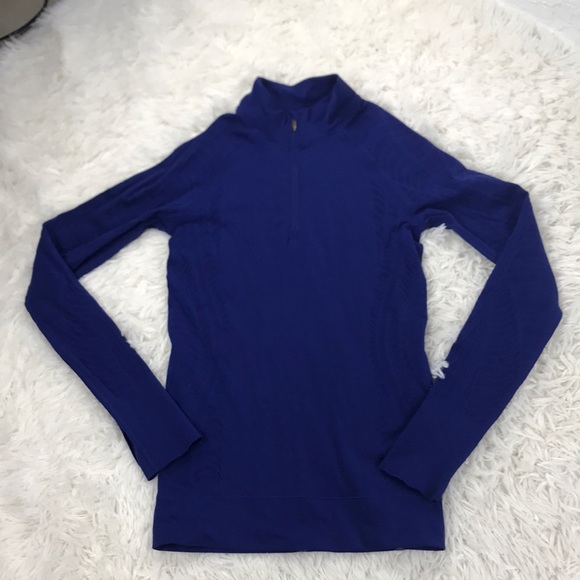 lululemon athletica Tops - Lululemon Reveal 1/2 Zip *Aurora Larkspur